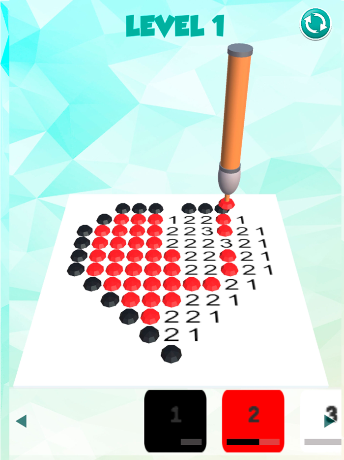 Diamond Painting Pixel Color