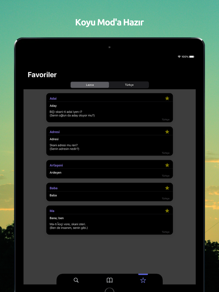 Lazca Türkçe Sözlük