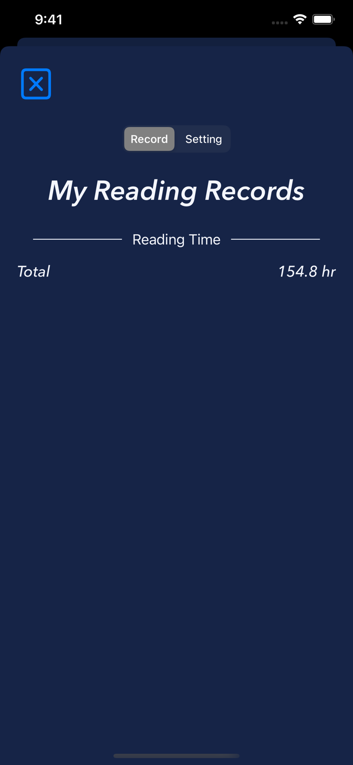 Readup Training Timer