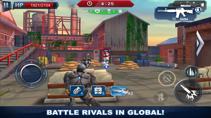 Sniper Vs Robot Shooting Games screenshot 5