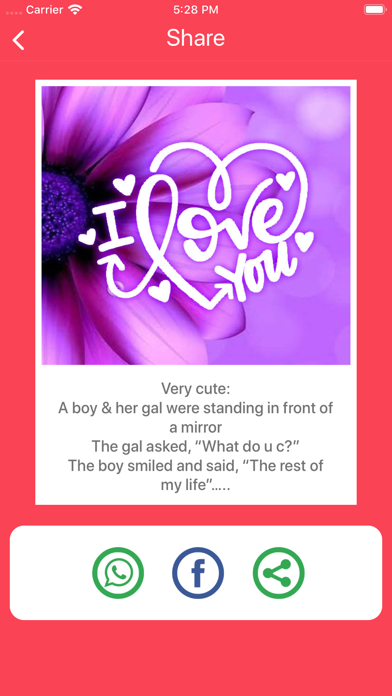 Love Messages & Quotes Screenshot