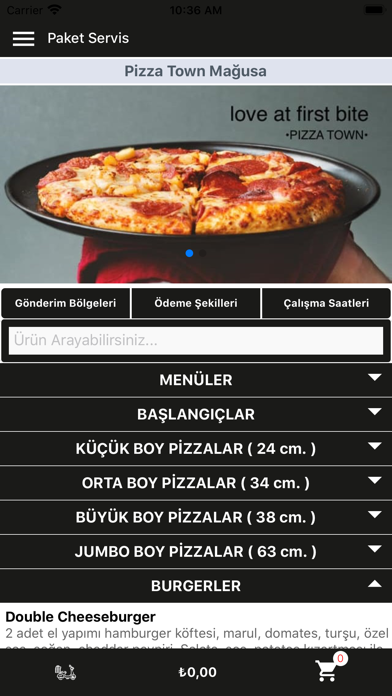 Pizza Town Lefkoşa Screenshot