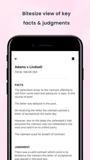 pocket law guide: contract iphone screenshot 2