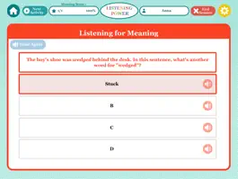 Game screenshot Listening Grades 4-8+ LITE HD hack
