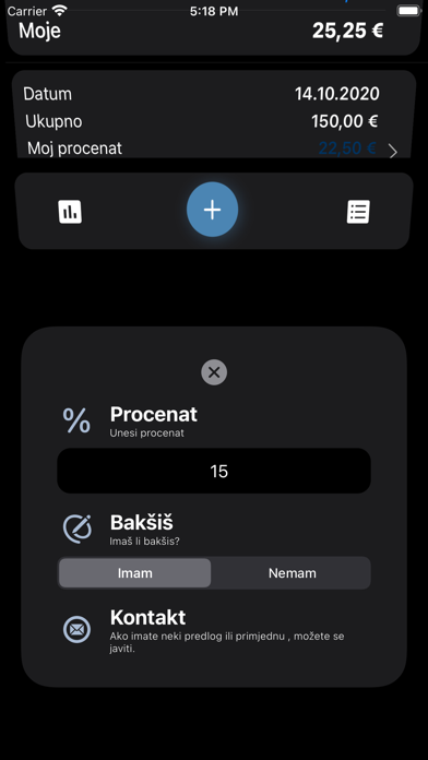 Moja Zarada - Procenat Screenshot