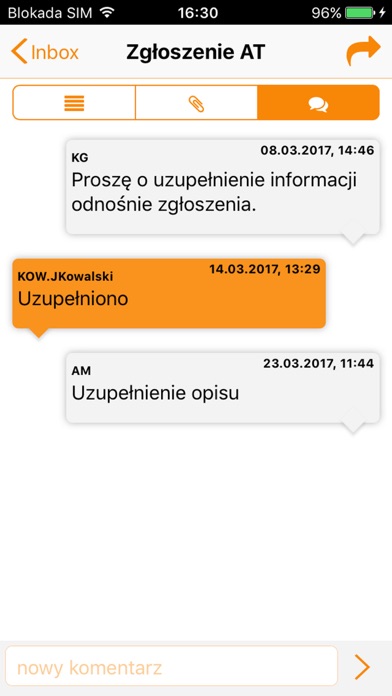 INTENSE Mobile 21.1 Screenshot