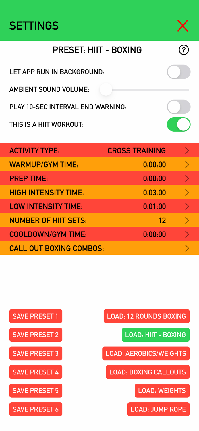 Lights Out Boxing Timer