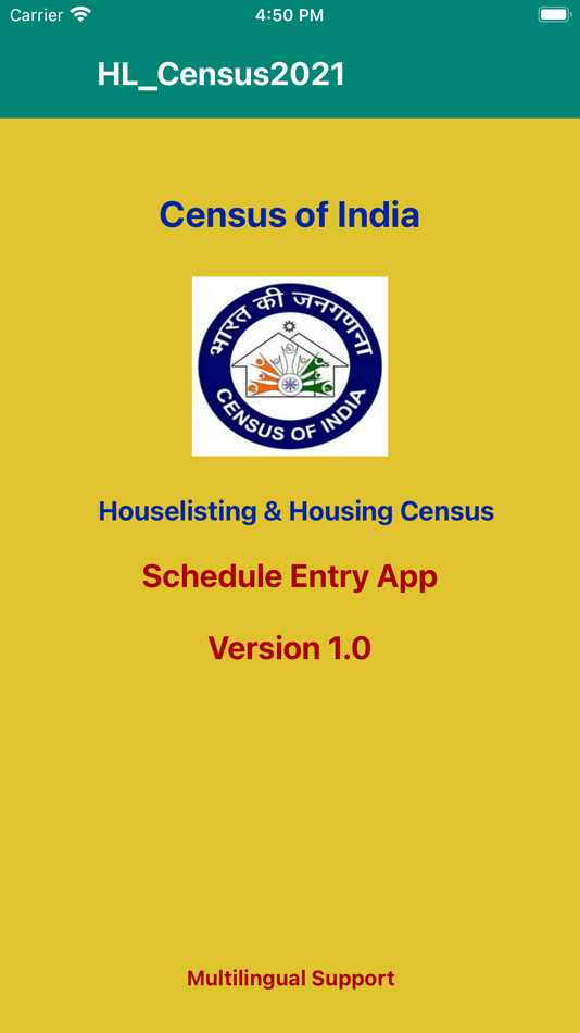 #1. Census 2021-Houselist (iOS) 由: Office of Registrar General India.
