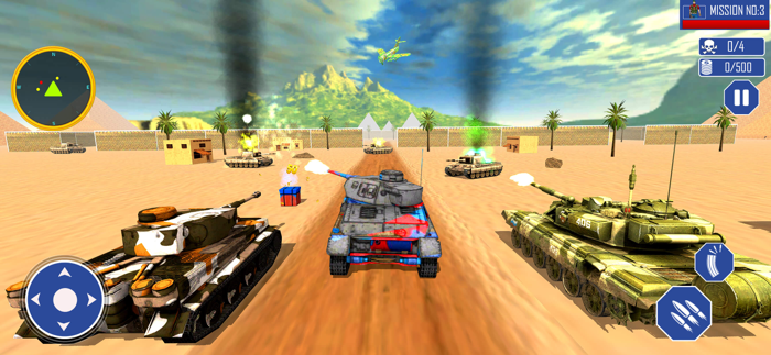 Tanks Battle Games War Machine