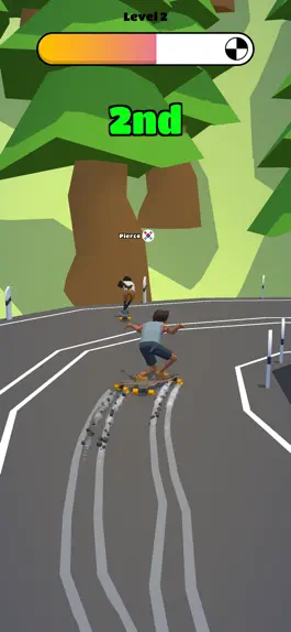 Game screenshot Downhill Longboarding apk