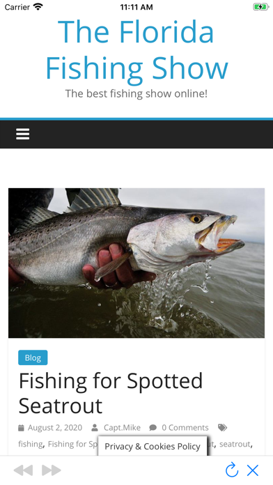Screenshot #1 pour Florida Fishing