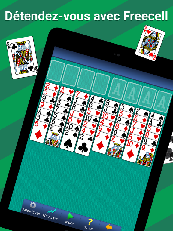 Screenshot #4 pour FreeCell Solitaire.