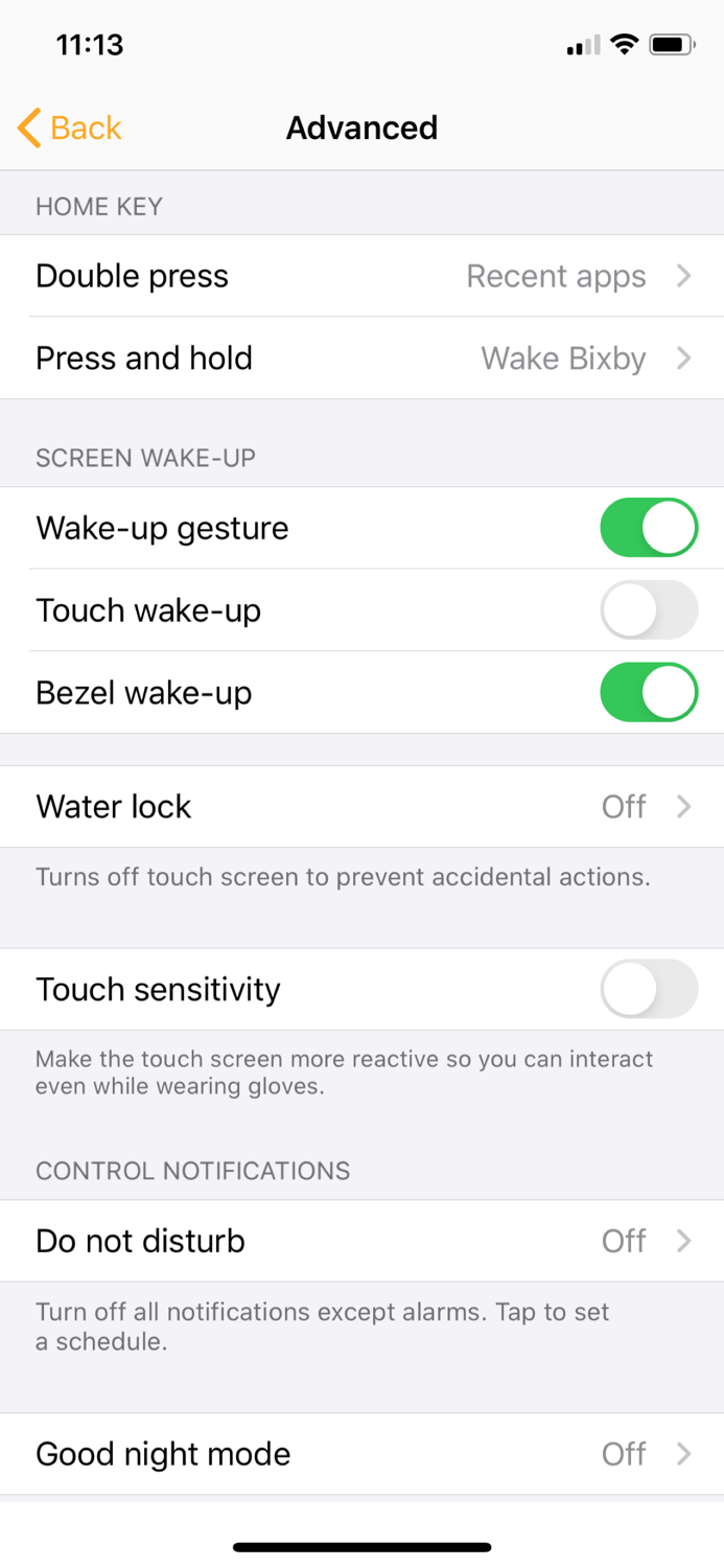 Samsung Galaxy Watch Gear S