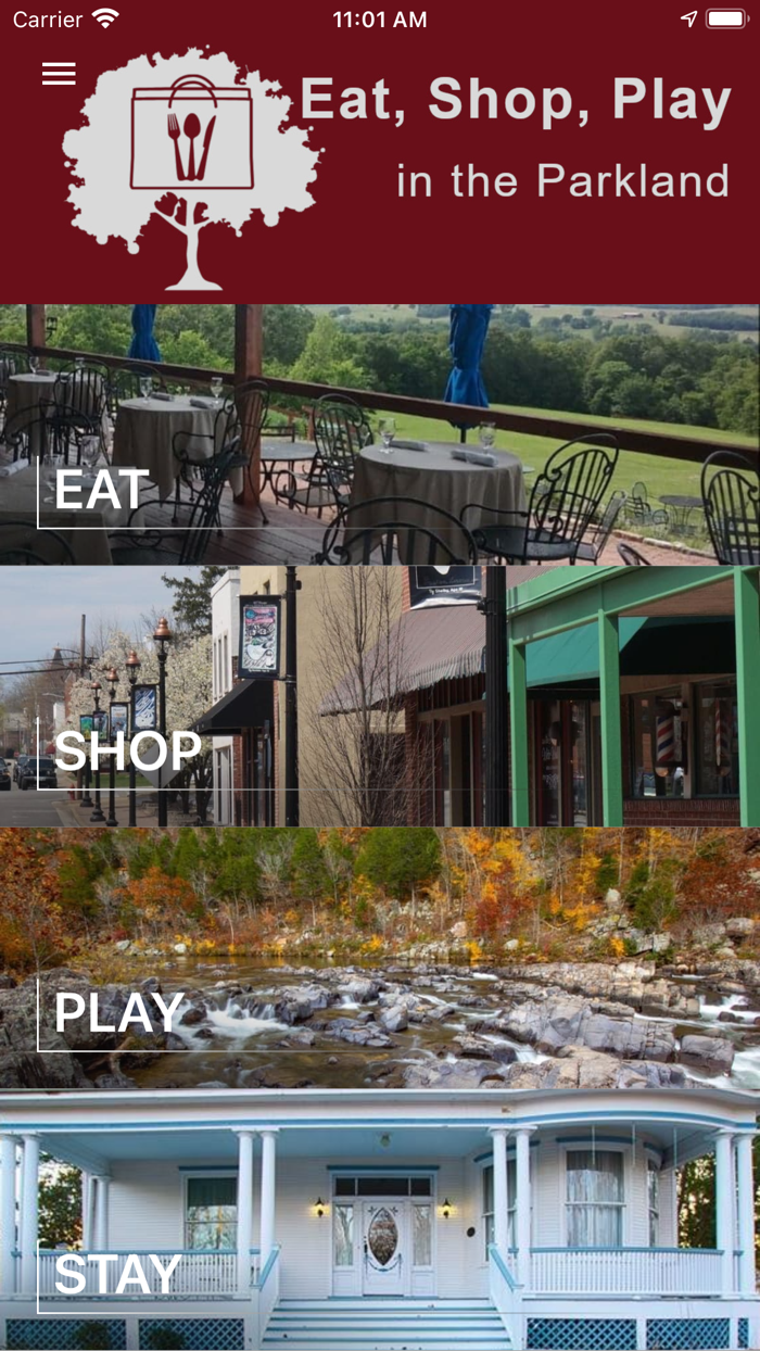Eat Shop Play in the Parkland