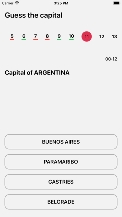 Screenshot #1 pour BrainStress Quizzes