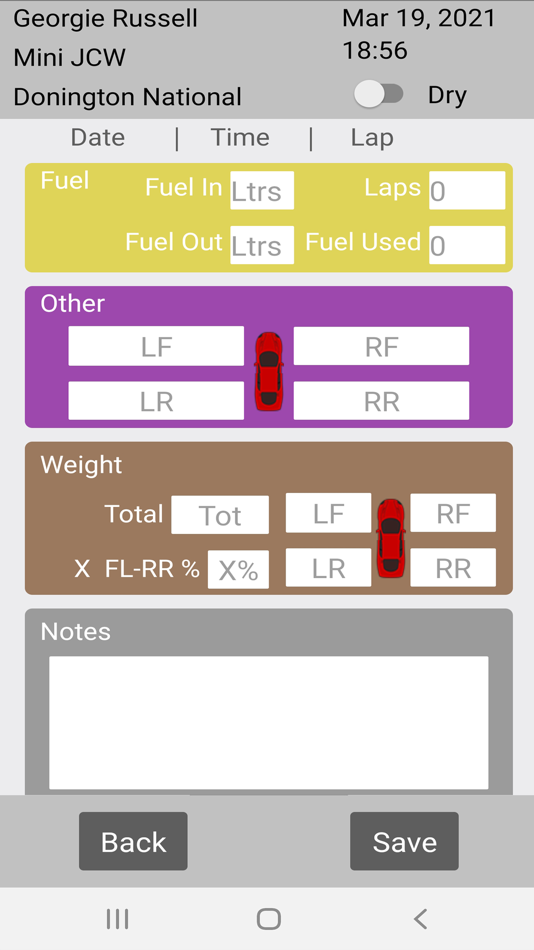 #4. Race Car Setup Log (iOS) 由: Martin Hutchison
