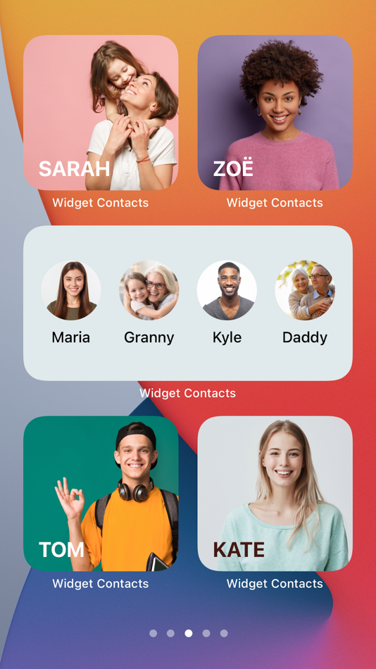 #3. Widget Contacts (iOS) 由: Jonathan Teboul