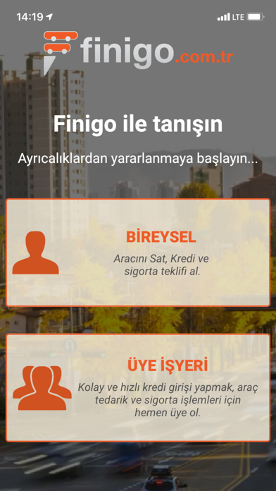Finigo Otomotiv Screenshot
