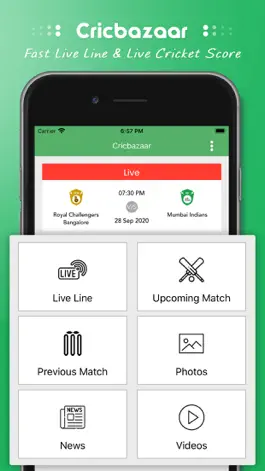 Game screenshot Cricbazaar -Cricket Live Score mod apk
