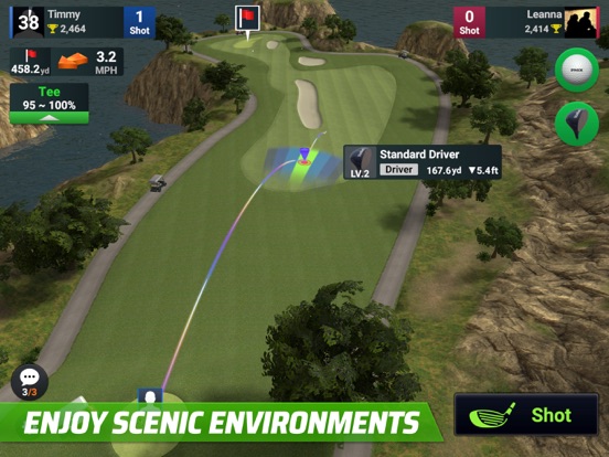 Golf King - World Tour iPad app afbeelding 3