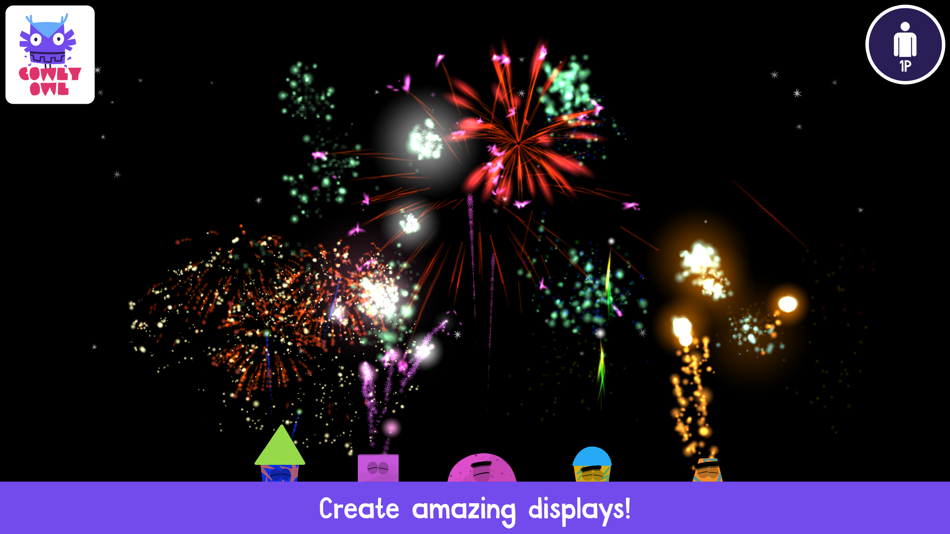 #1. Fireworks Lab (iOS) 由: Cowly Owl Ltd