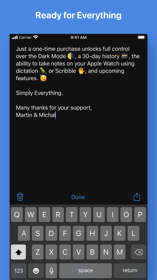 #4. Quick Notes with widget (iOS) โดย: Michal Kos
