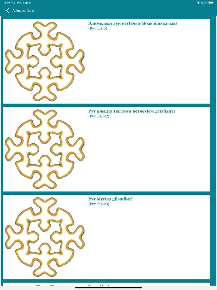 Рут йгьи Эстер ргIвыраква