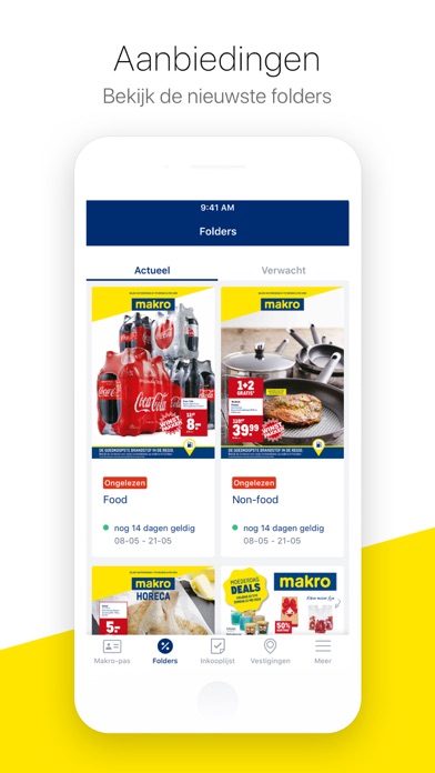 Makro Companion iPhone app afbeelding 2