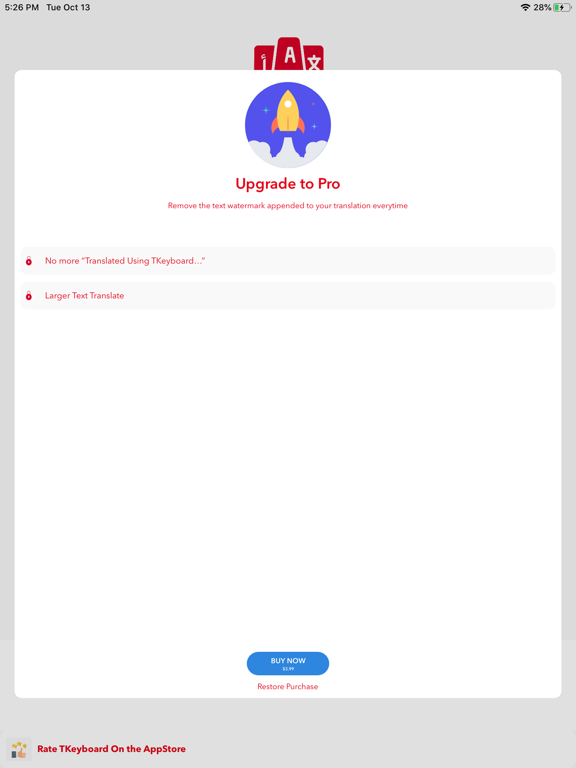 Screenshot #5 pour TranslatedKeyboard