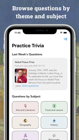 Wikitrivia: Daily Trivia Club screenshot 2