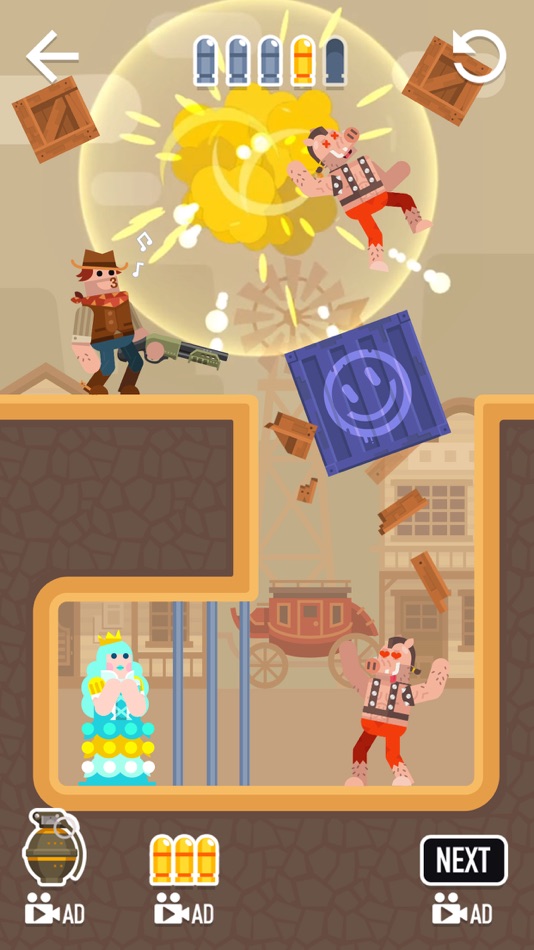 #2. Fire! Mr.Gun - Shooting Games (iOS) Podle: Phoenix Mountain