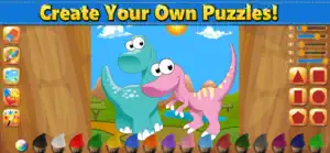 Dino Puzzle Kid Dinosaur Games screenshot #5 for iPhone