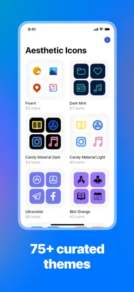 Game screenshot Aesthetic Icons apk