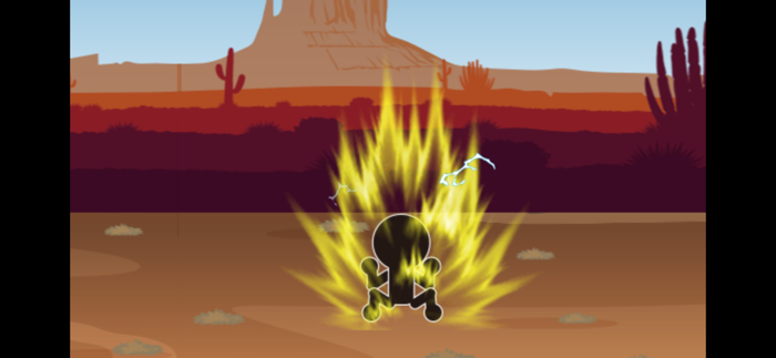 スーパー棒人間　-爽快連打ゲーム-