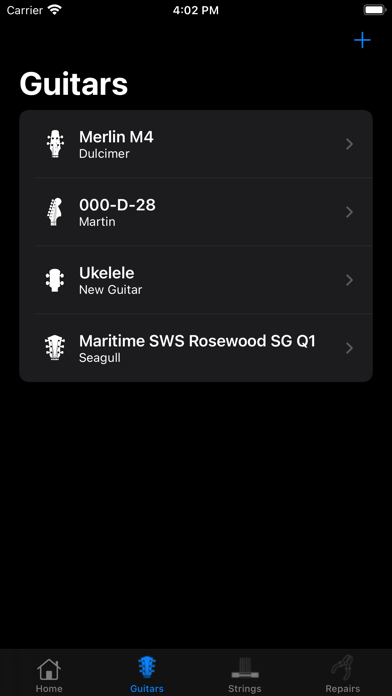 My Guitars Screenshot