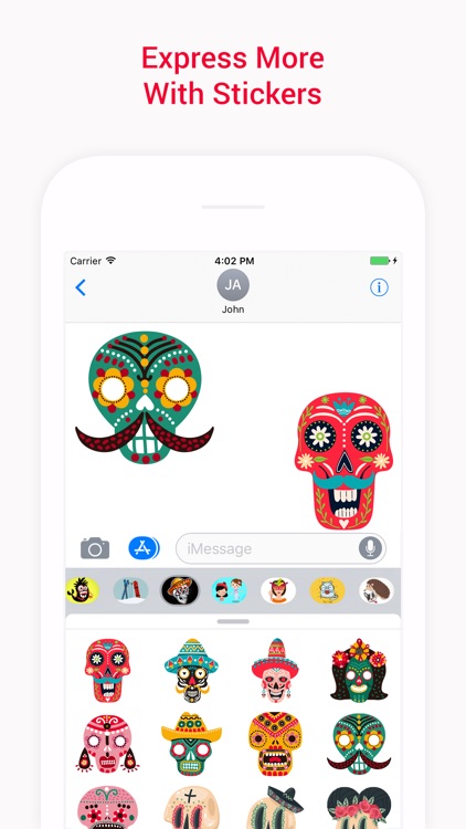 Animated Skulls&Tattoo Sticker