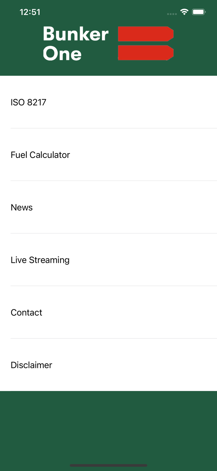 Bunker One - Fuel Calculator