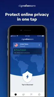 signal secure vpn-solo vpn iphone screenshot 1