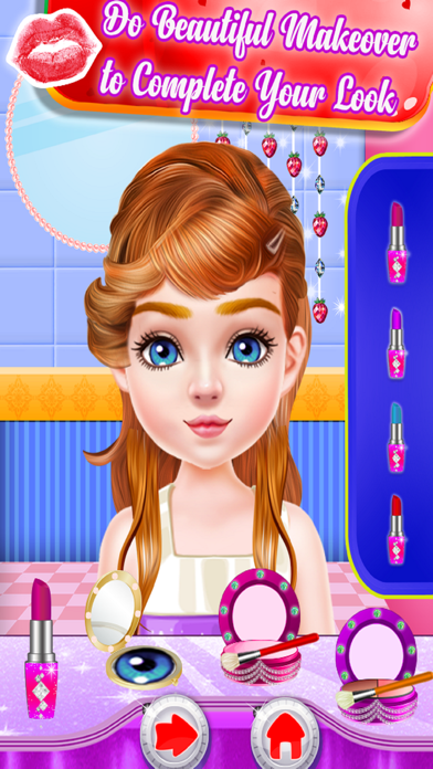 Cute Girl Super Hair Salon Screenshot