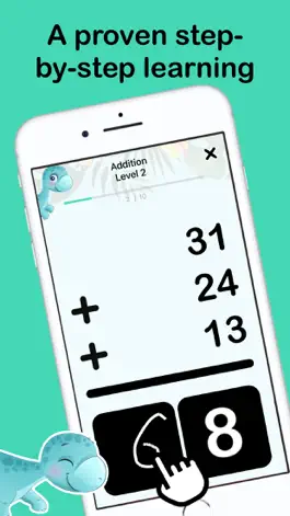 Game screenshot Dino Math: Kids Math Games mod apk