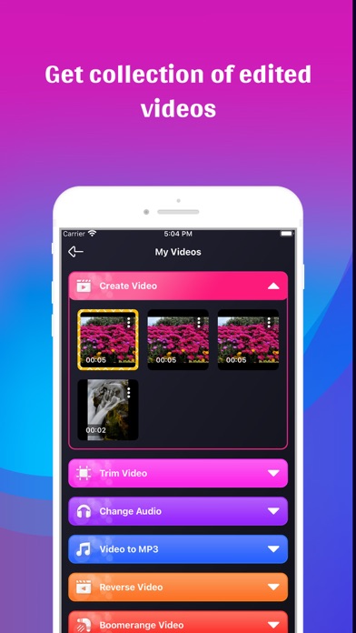 SlideShow Maker & Video Editor Screenshot