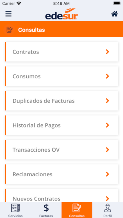 Edesur Movil Screenshot