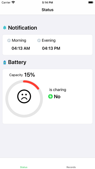 Battery Pro Tracking Screenshot