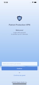 Patriot Protection VPN screenshot #3 for iPhone