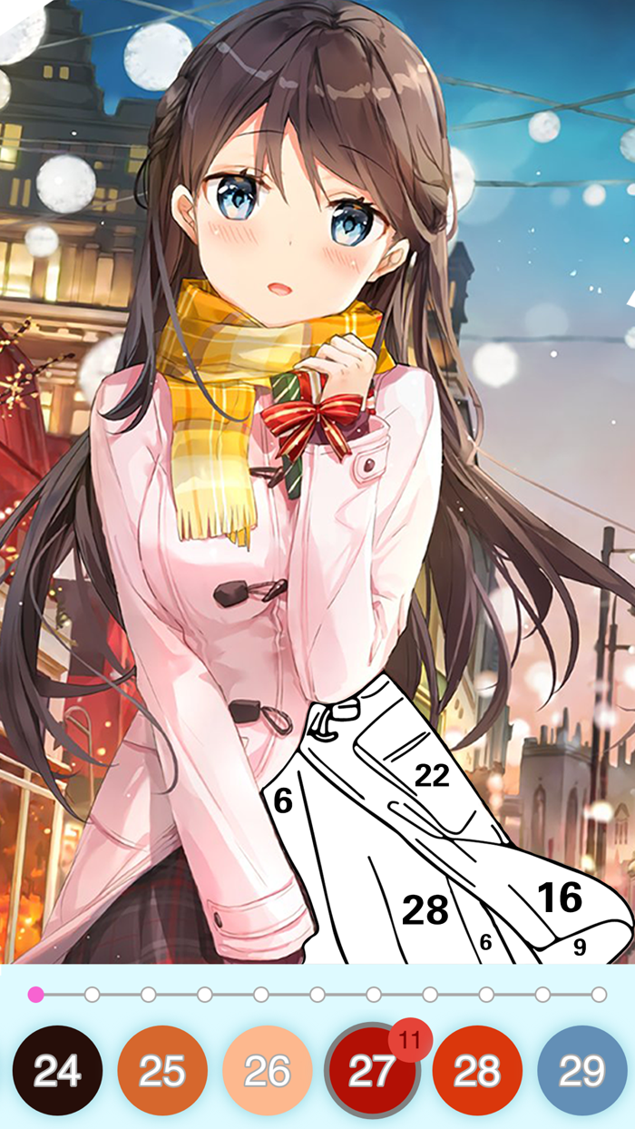 Anime Color - Paint by Number