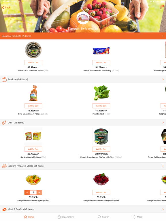 Screenshot #5 pour European Delicatessen