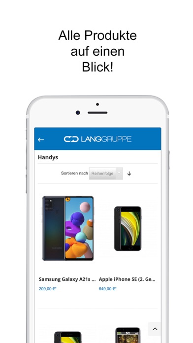 Langgruppe Screenshot