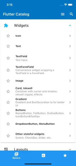 Game screenshot Flutter Catalog apk