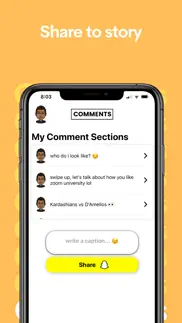 How to cancel & delete add comments on snapchat 4