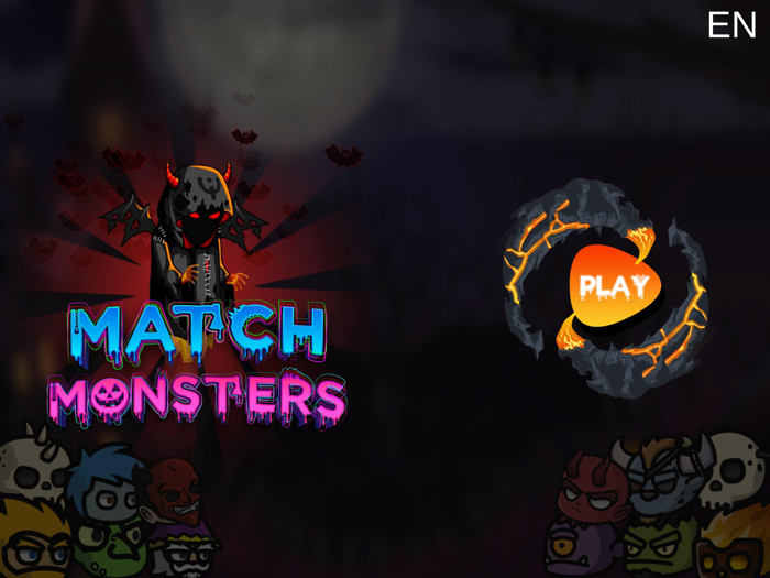 Match Monsters Match 3 Puzzle